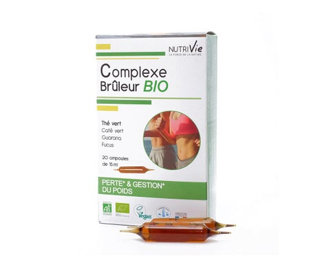 Nutrivie Ampoules Complexe Brûleur Bio 20x15ml