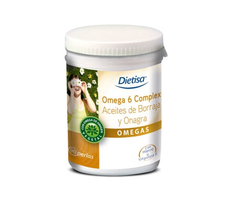 Dietisa Omega 6 Complex Huile de Bourrache et Onagre 90 Gélules