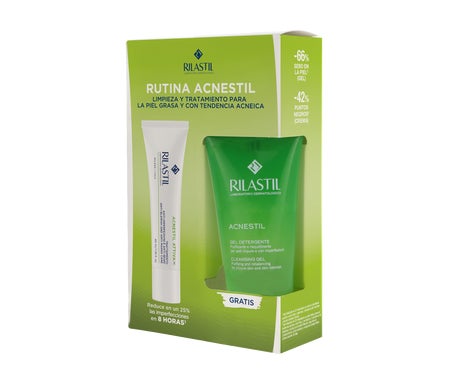 Rilastil Acnestil Pack Acnestil Attiva Cream 40ml + Cleansing Gel 50ml