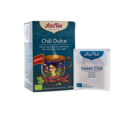 Yogi Thé chili dulce 17 bolsas bolsas