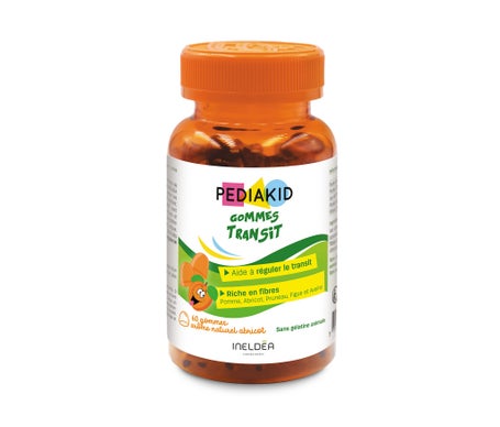 Pediakid Gommes Transit Abricot 60 Gommes