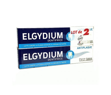 Elgydium Antiplaque 75ml 2 unités