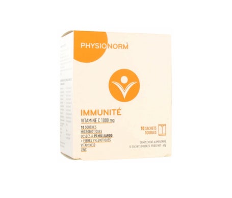 LABORATOIRE IMMUBIO Physionorm Immunit&eacute; 10 Sachets de 4g
