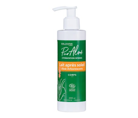 Ciel D'azur Pur Aloé Hydratation Intense Lait Après Soleil 200Ml