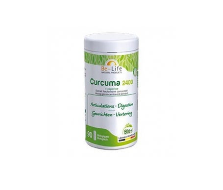 Be-Life Curcuma 2400 Bio 90 gélules