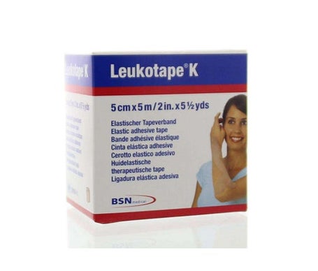 Leukotape K Neuro Muscular Tecnical Bandage Vnm beige 5 Cm X 5 Cm X 5 C