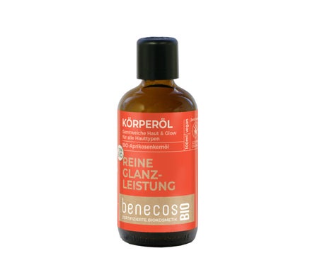Benecos Huile Corps Sèco Pépite Abricot Bio 100ml