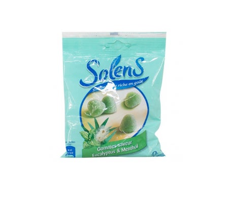Solens gommes À L'Eucalyptus Menthol 100g