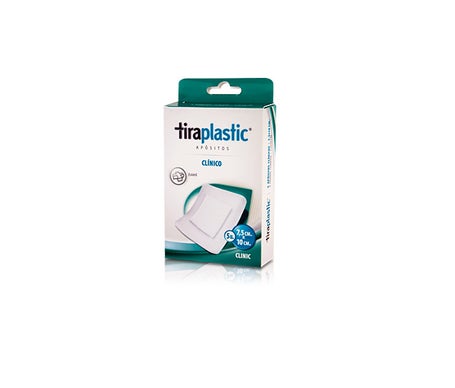 Tiraplastic Clinique Pansements Stériles 7,5x10cm 5uts