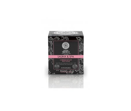 Natura Siberica Sauna&ampspa peeling corporel chaud à base de sel anti-cellulite 370 ml