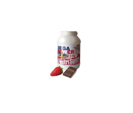 NutriSport Megapower Milk-Shake Fraise Boîte 2,5kg