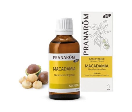 Pranarôm Huile végétale Bio Macadamia 50ml