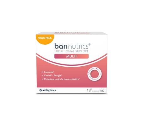Metagenics Barinutrics Multi Supplément Fatigue 180caps