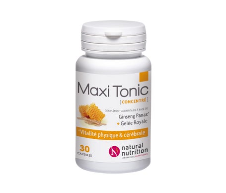Natural Nutrition Maxi Tonic Bio 60 Gélules