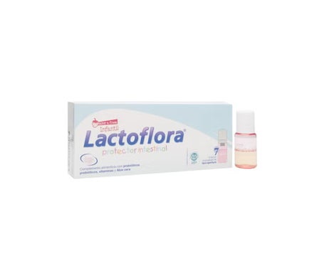 Lactoflora Protecteur Intestinal Saveur Fraise 7 Flacons