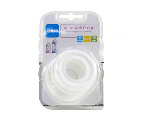 MAM Valve AntiColique Blanc 2 Unités