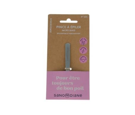 Sanodiane Pince à Épiler Biais 104 Mate 1ut