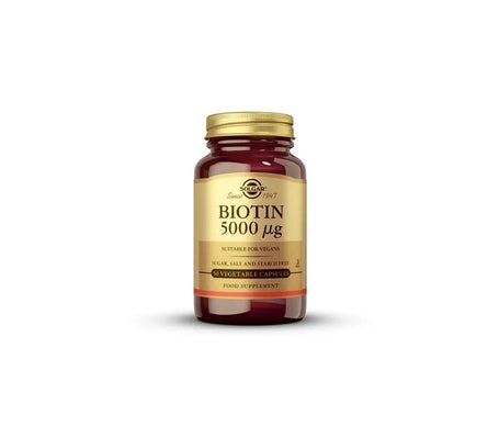 Solgar Super Potency Biotin 5000mcg 100caps