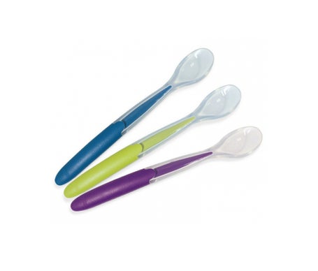 Tetra Medical Nuk Cuillères Douces Silicone Easy Learning lot de 3