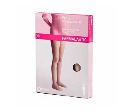 Farmalastic Panty-medium waist-high (E-T) Compression Normale Beige TM