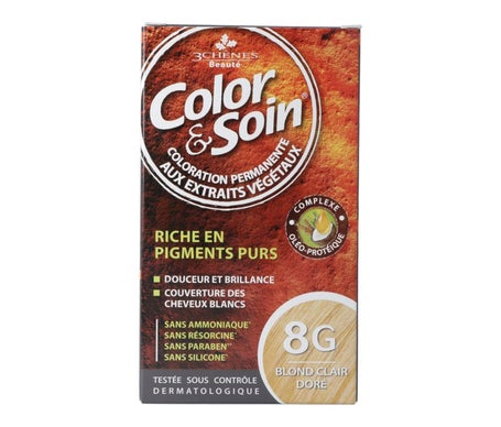 3 Chênes Color & Soin Blond Clair Doré 8g