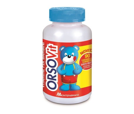 Montefarmaco OTC Orsovit Vitamines Enfants Gomme 90uts