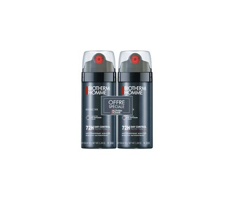 Biotherm Homme 72H Day Control Protection Spray 2x150ml