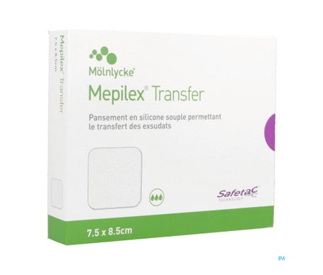 Mepilex Transf Pans 7.5x8.5cm 10uds