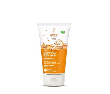 Weleda Shampooing et Gel 2en1 Orange pour enfants 150ml