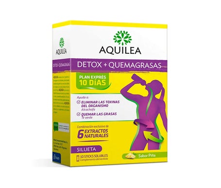 Aquilea Détox + Brûleur de Graisse 10 Sticks