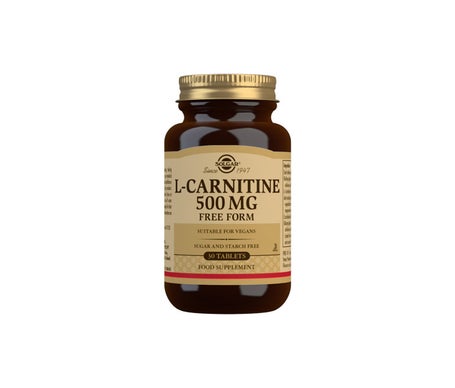 Solgar LCarnitine 500mg 30 Comprimés