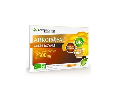 Arko Royal Gelée Royale Premium 2500mg Sans Sucre 10x15ml