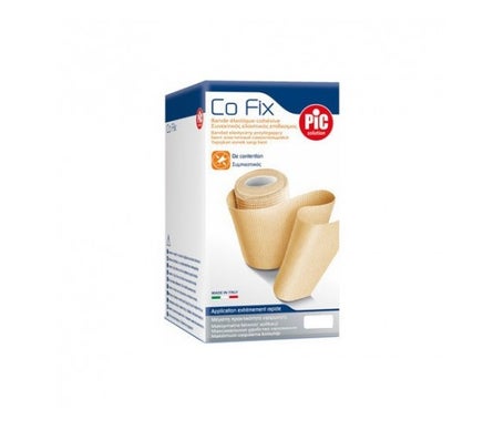 Pic Cohesive Elastic Bandage Co Fix Co Fix Skin 8 Cm X 5 M