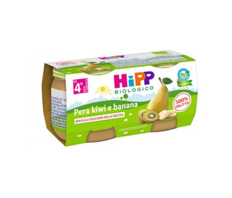 Hipp Bio Homogénéisé Kiwi Banane Poire 2x80g