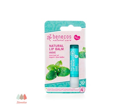 Benecos Vegan Lip Balm Peppermint 5g