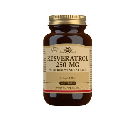 Solgar Resvératrol 250 Mg 30 Capsules
