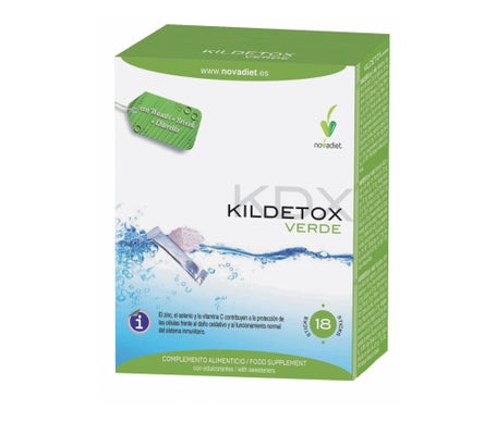 Kildetox Vert purifiant 18 bâtonnets