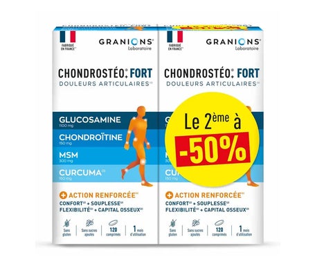 Granions Chondrostéo+ Fort Articulations 2x120 Comp