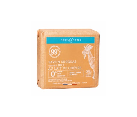 Dermasens Savon Surgras Certifié Bio Au Lait de Chèvre 100g