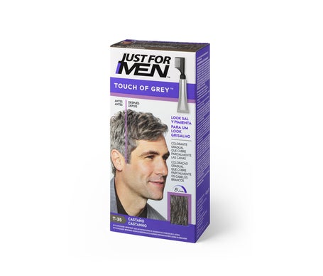 Just for Men Touch of Grey traitement graduel de teinture brune 40g