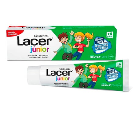 Lacer™ Junior Gel dentifrice Goût Menthe 75 ml