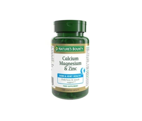 Nature's Bounty Calcium Magnésium Zinc 100Compr