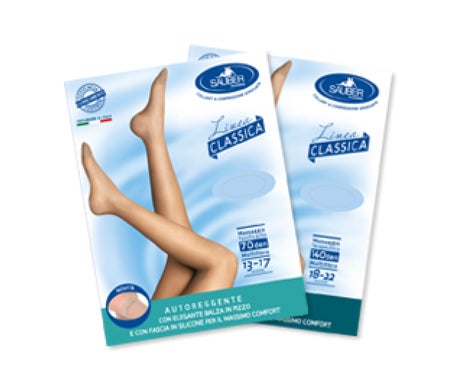 Sauber Open Toe Hold Ups 140Den Black T5 1 Par