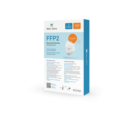 Star Care FFP2 Masque Filtrant NR 10 Unités