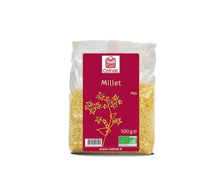 CELNAT Millet dor&eacute; decortiqu&eacute; 500g bio