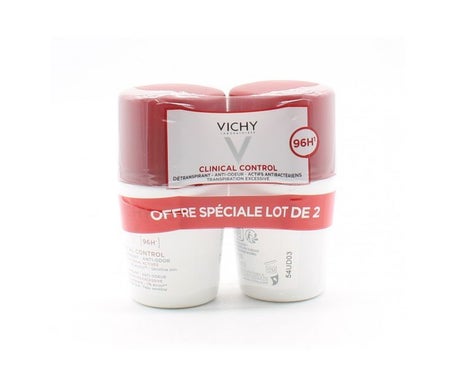 Vichy Clinical Control Détranspirant 96H 2x50ml