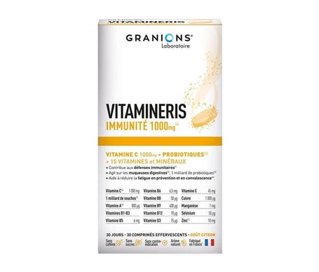 Granions Vitamineris Immunity 1000mg 30caps