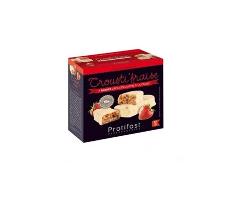 Protifast Barre Crousti Fraise 7