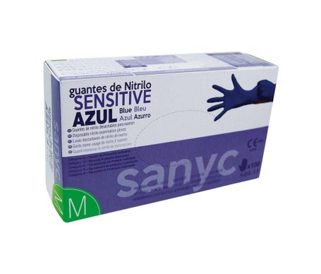 Sanyc Sensitive Gant Nitrile Taille M 100uts