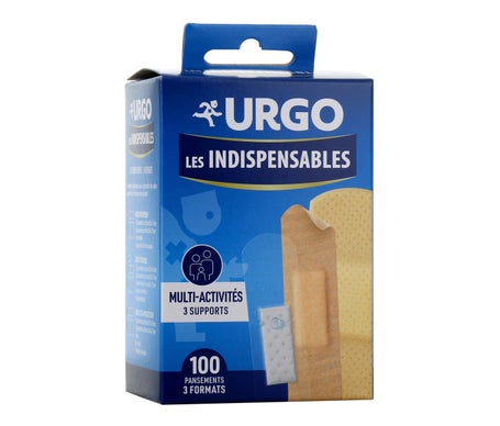 Urgo Les Indispensables Pansements 3 Formats 100 Pansements